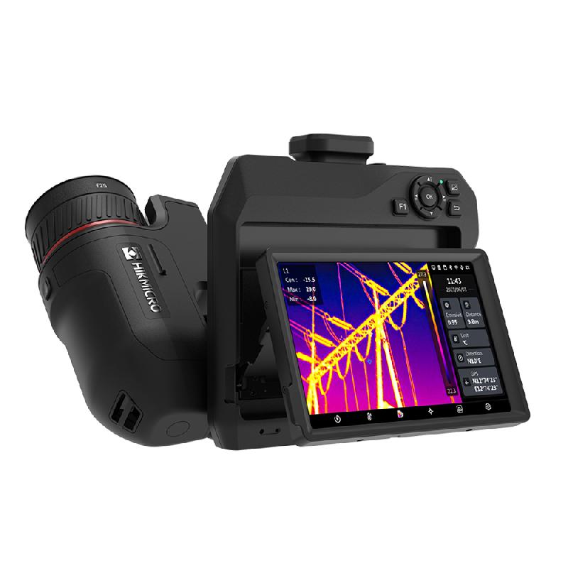 Caméra thermique SP60 HIKMICRO - 640x480 px, -20°C à +650°C, écran 5'' inclinable, 25 Hz, lentille interchangeable_0