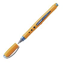 STYLO ROLLER STABILO WORKER+ À CAPUCHON POINTE 0,3 MM - ÉCRITURE FINE - BLEU