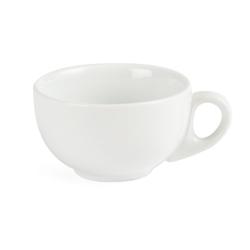 Tasses à cappuccino blanches 284ml Olympia (Lot de 12) - blanc porcelaine EQCB462_0