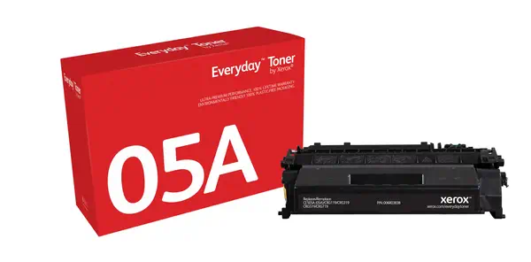 Toner Everyday¢ _OEM_NAME_ Noir de Xerox compatible avec HP 05A (CE505A), Capacité standard_0