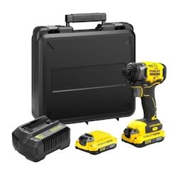 Visseuse a impacts - STANLEY FATMAX V20 - SFMCF810D2K-QW - 170 Nm Brushless - Lithium 18V - 2 Batteries 2Ah - noir STA5035048723968_0
