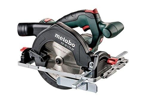Metabo Scie Circulaire Sans Fil KS 18 LTX 57 - 18V - Portative, légère et compatible rails de guidage_0