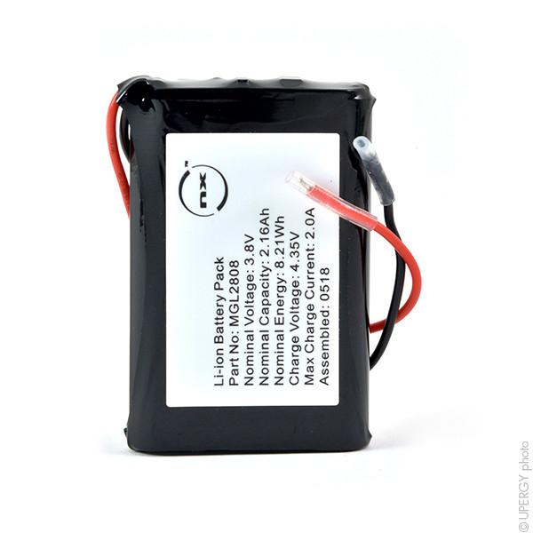 Batterie lithium-ion 1S1P ICR103450AHR+ PCM (8Wh) 3,8V 2160mAh - cellule Maxell et protection intégrée_0