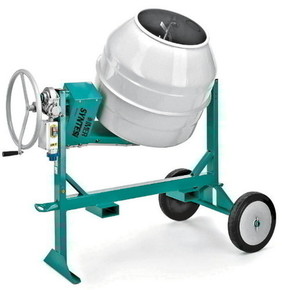Bétonnière Syntesi S190 R - Électrique Mono 230V - Cuve 190L - 1KW_0