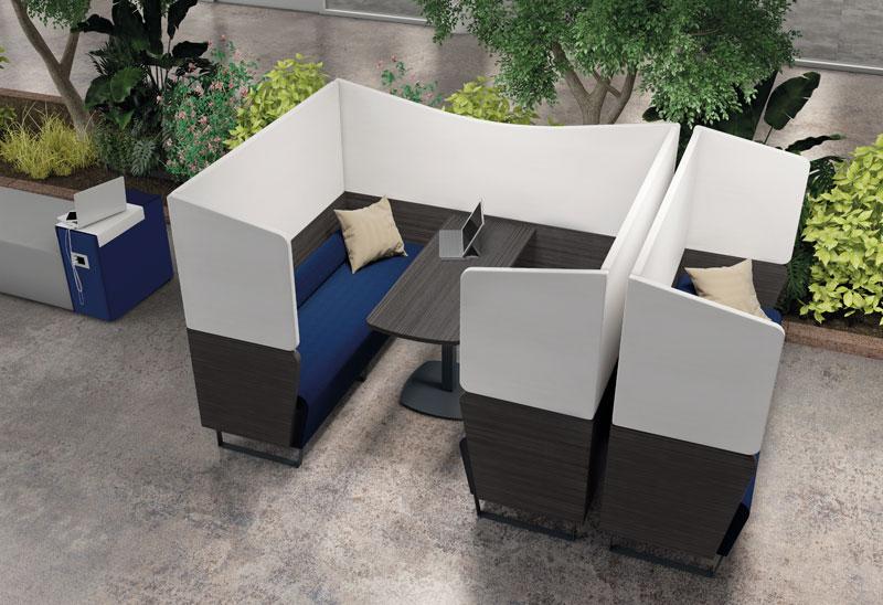 Box acoustique avec banquette Amity_0