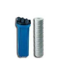 Cartouche filtrante bobinée 10'' - 1 à 50 μ - Polypropylène - RCBX 101 - Débit 1000 à 6000L/h_0