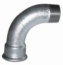 Courbe galvanisée mâle-femelle - acier galvanisé - Ø 3'' - 80/90 - 307676_0