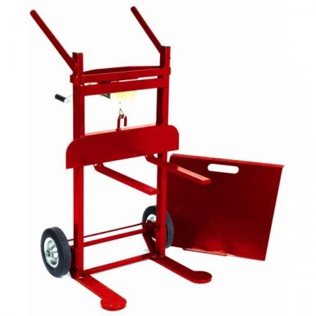 Diable élévateur - charge 250 kg - levée jusqu'à 700 mm avec plateau amovible et patins élargis_0