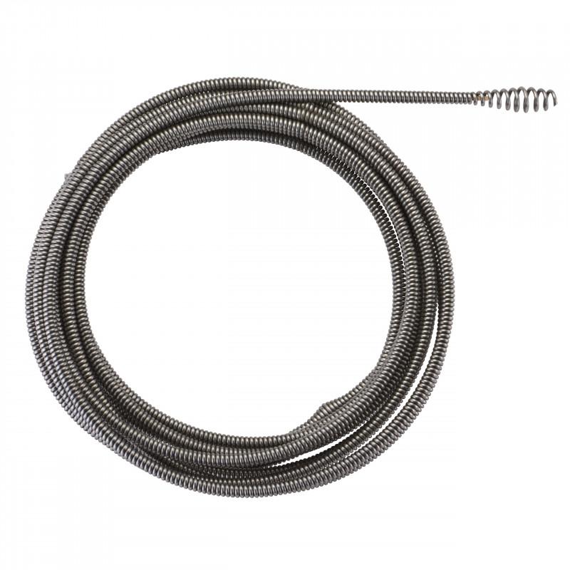 Flexible spirale tête droite 6mm x 7.6m - Accessoire déboucheur - Carton - Milwaukee 48532573_0