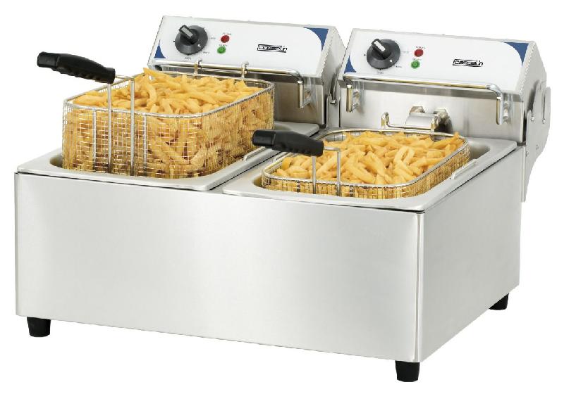 Friteuse électrique 2X10 litres CASSELIN CFE102B_0