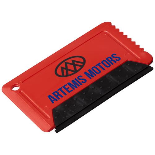 Grattoir à glace compact taille carte de crédit avec gomme en caoutchouc - Modèle Freeze 21084103_0