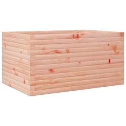 Helloshop26 - Jardinière bac lit surélevé plantes fleurs terrasse jardin 90 x 60 x 45,5 cm bois massif de douglas marron 02_0038018 - 3000214022857_0