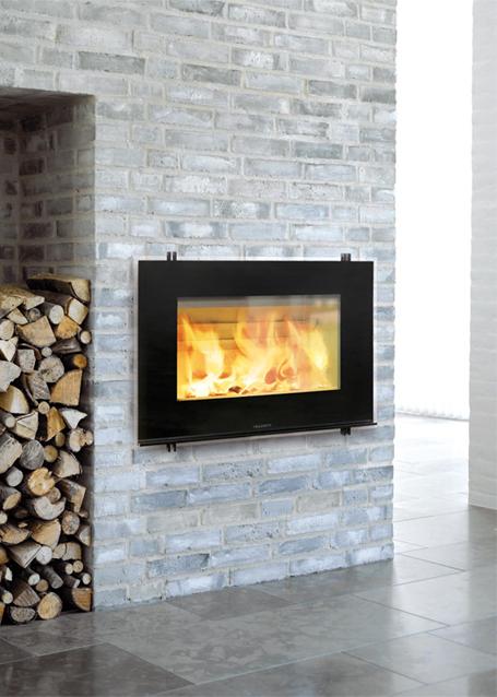 Insert à bois HWAM I30/55 - 7 kW - Rendement 80,7% - Flamme verte 7 - Bûches 50 cm_0