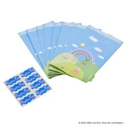 Lot de 8 sachets biscuits avec autocollants Dr. Oetker Peppa Pig - multicolore plastique 4044935029572_0