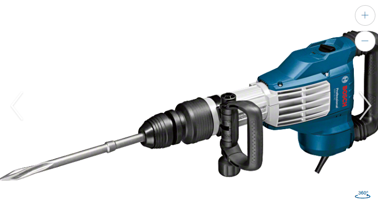Marteau-piqueur SDS-Max GSH 11 VC Professional - 1700W, 23J, 11.4kg_0