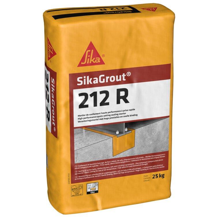 Mortier de scellement SIKAGROUT 212R - 25KG - prise rapide et hautes performances_0