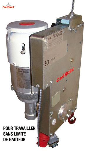 Palan électrique portable à câble passant CS et CSX Carl Stahl - jusqu'à 1 tonne - motorisation monophasée ou triphasée_0