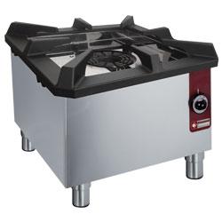 Réchaud bas 1 feu vif BBRV-N - dimensions 580x580xh520 mm - 10300 kcal/h_0