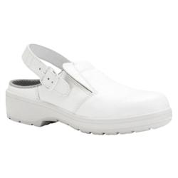 Sabots de sécurité femme  DAISIE SB SRC blanc T.37 Parade - 37 blanc cuir 3371820207847_0