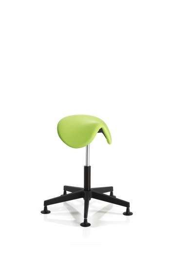 Tabouret d'atelier simili cuir - Hobbit 7 - ergonomique et réglable en hauteur (520 à 750 mm)_0