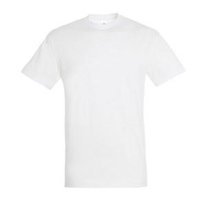 Tee-shirt unisexe col rond regent (blanc) référence: ix018950_0