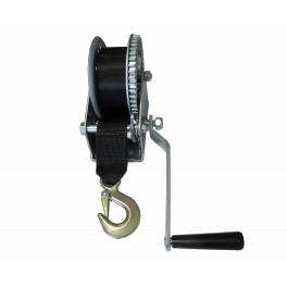 Treuil manuel RPW1400 - 1400LBS avec sangle 7m noire pour remorques bateaux et jets_0