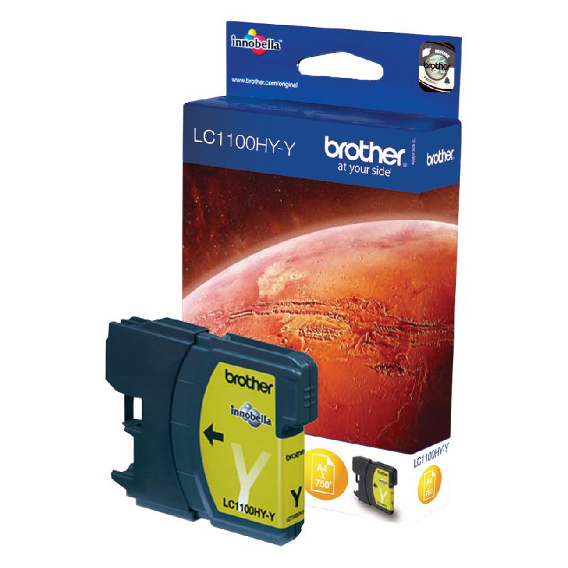 Brother LC-1100HYY Ink Cartridge cartouche d'encre 1 pièce(s) Original Jaune_0