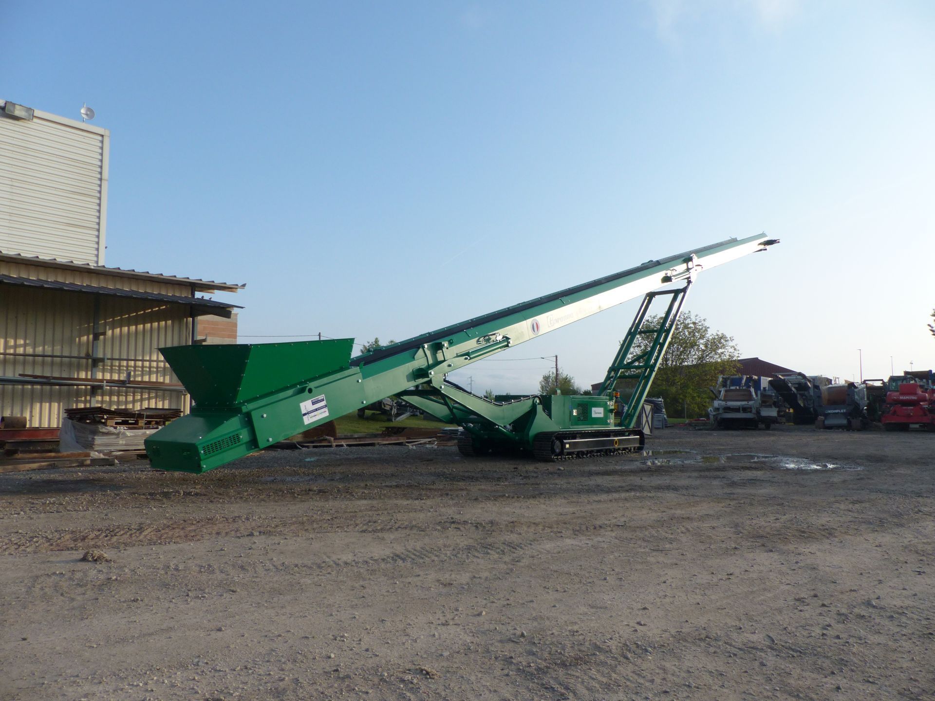 Convoyeur mobile sur chenille - taille : 10,16,18,20 et 24 m - Garonne_0