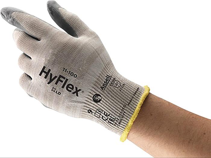 Gant HyFlex 11-100 IONIC taille 8 gris EN 388 catégorie EPI II EN 388 12 paires ANSELL_0