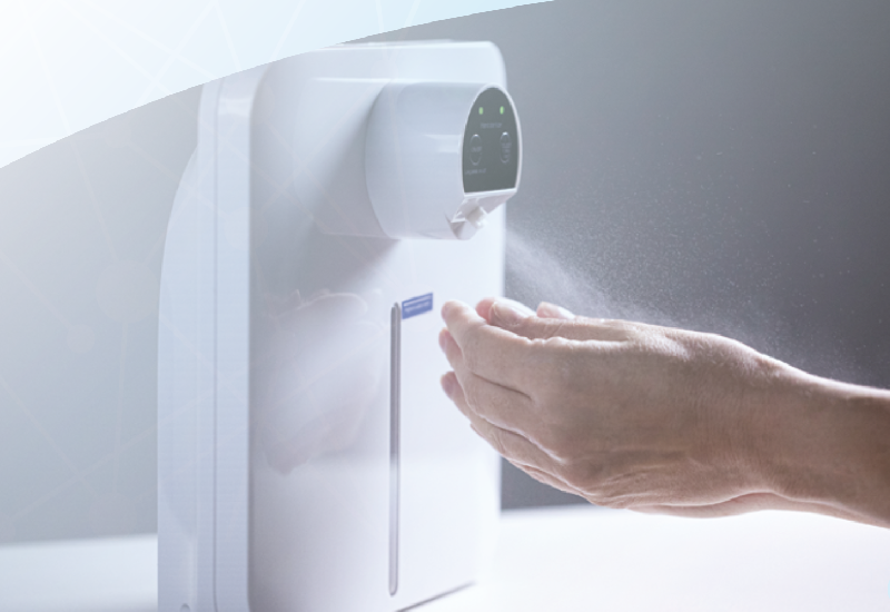 Nébuliseur liquide hydroalcoolique - Contenance 0,7L - ABS résistant - Capteur infrarouge_0