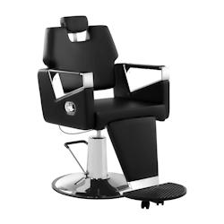 Physa - Physa Fauteuil Siège de Coiffure Noir Turin Black (Hauteur réglable, Dossier et Appui de tête adaptables, Solide Structure - 4250928635129_0
