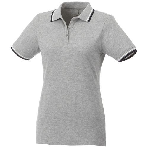 Polo tipping manche courte femme fairfield 38103960_0