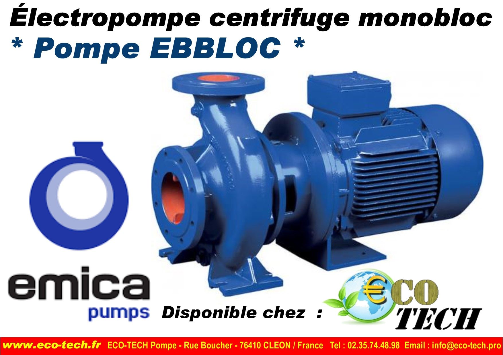 Pompe emica ebloc électropompe centrifuge monobloc distributeur eco-tech_0