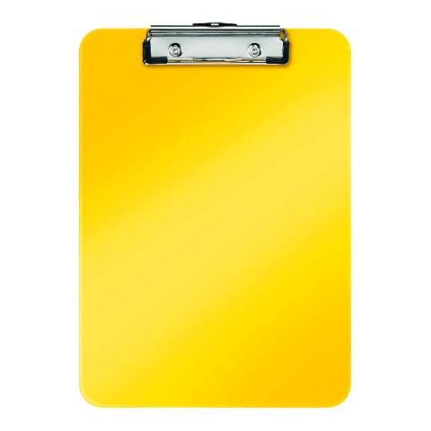 PORTE-BLOC COLORÉ A4 WOW LEITZ 32 X 22,8 CM - JAUNE