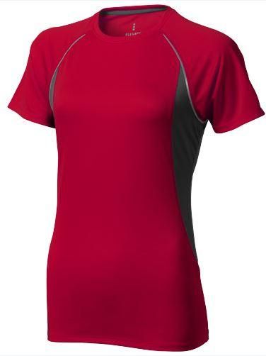T-shirt Cool Fit manches courtes pour femme Quebec - 100% polyester respirant 145 g/m² avec détails réfléchissants_0