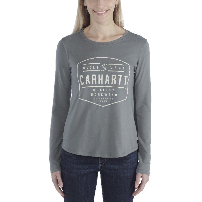T-shirt manches longues femme graphic tl vert balsam - CARHARTT - s1103929g02l - 786305_0