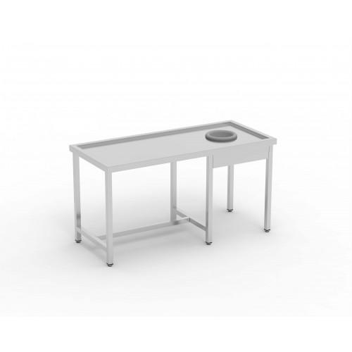 Table de débarrassage avec TVO - MDC-200/2 - CODIGEL main image 1