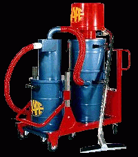 Aspirateur industriel pneumatique - poussières, peintures, poudres, suies - avec séparateur cyclone_0