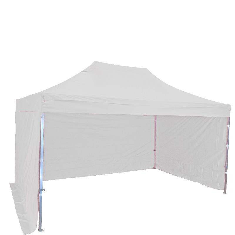 Barnum pliant SEMI-PRO30 3x2m blanc - 3 côtés inclus - Armature acier thermolaqué_0