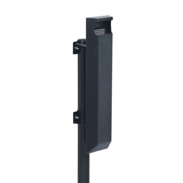 Cendrier pour poteau 3 litres - Arkea - Acier anti-corrosion et anti-UV - Anthracite mat_0