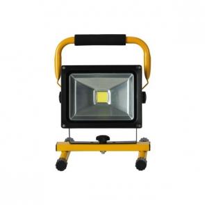 Éclairage de chantier - Projecteur LED sur batterie avec variateur de puissance et protection IP65_0