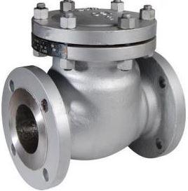 Clapet anti-retour hydraulique à battant en acier moulé - Références 672.ASA150 et 672.ASA300 - Corps acier A216WCB_0