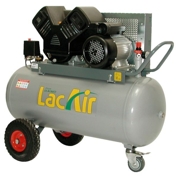 COMPRESSEUR LACMÉ TWINAIR 23/150M MONOPHASÉ 4 CV 150 LITRES 11 BAR 16.6 M3/H