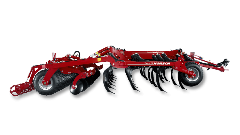 Déchaumeur à dents Tiger AS - Horsch - fissuration et mélange intensif jusqu'à 35 cm de profondeur_0