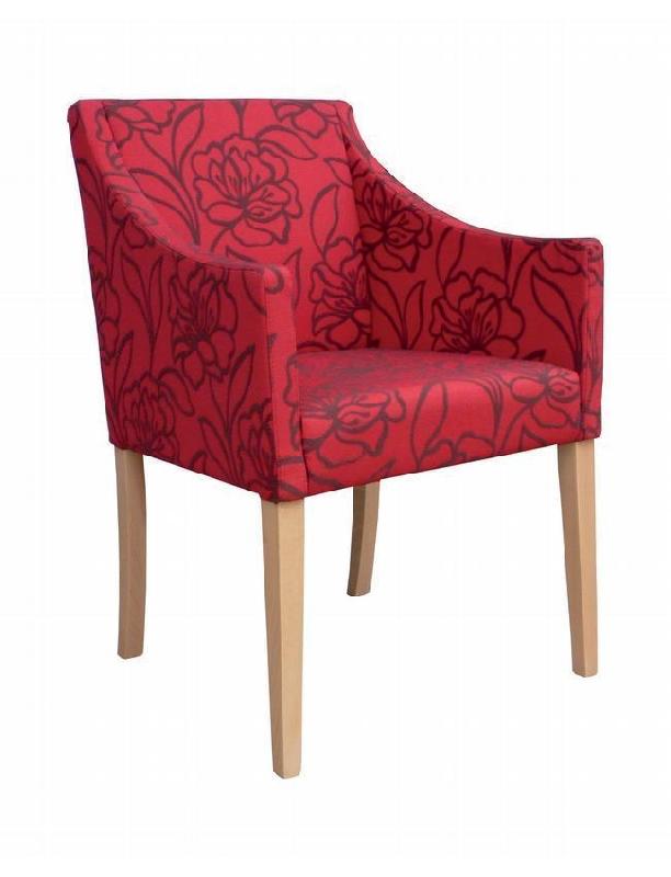 Fauteuil Milla - Chaise de restaurant entièrement rembourrée_0