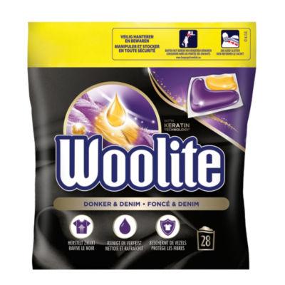 Lessive capsules Woolite noir et foncé, sachet de 28_0