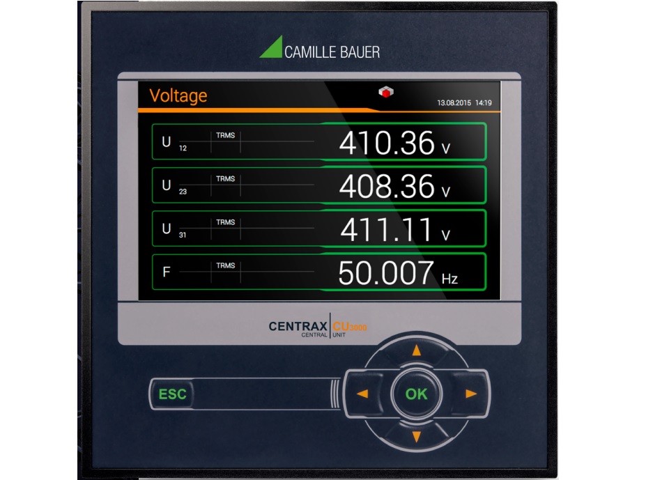 Mesure et controle de réseau triphasé centrax cu3000_0