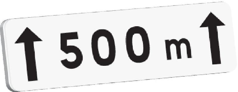 Panonceaux Taliasign M 700x200 mm classe 1 Indications Temporaires - PNTLGLV1M2-TL01/P_0