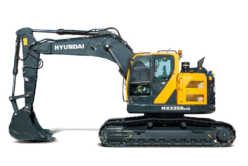 Pelle sur chenilles Hyundai HX235A LCR - Série A - Compact Radius_0