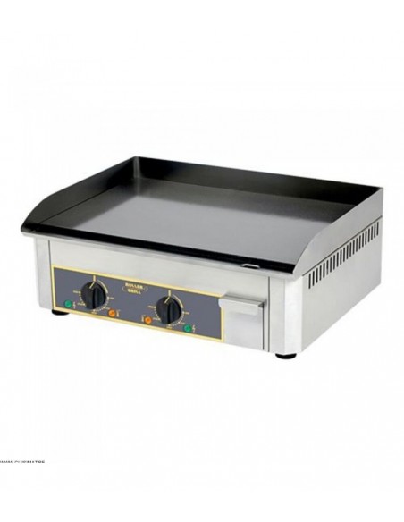 Plaque à snacker lisse chromée électrique ROLLER GRILL - PAS600EC_0
